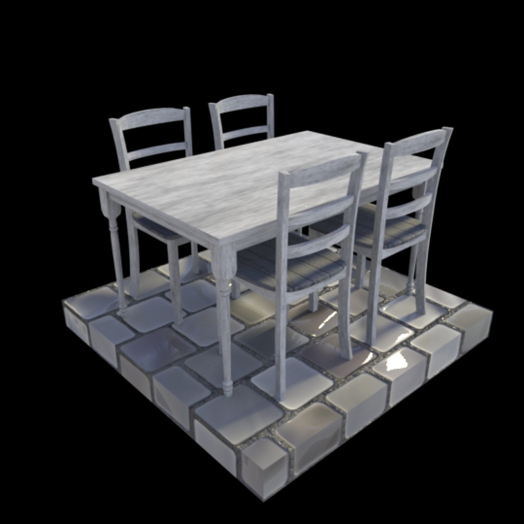 Kitchen Chair and table preview image 1